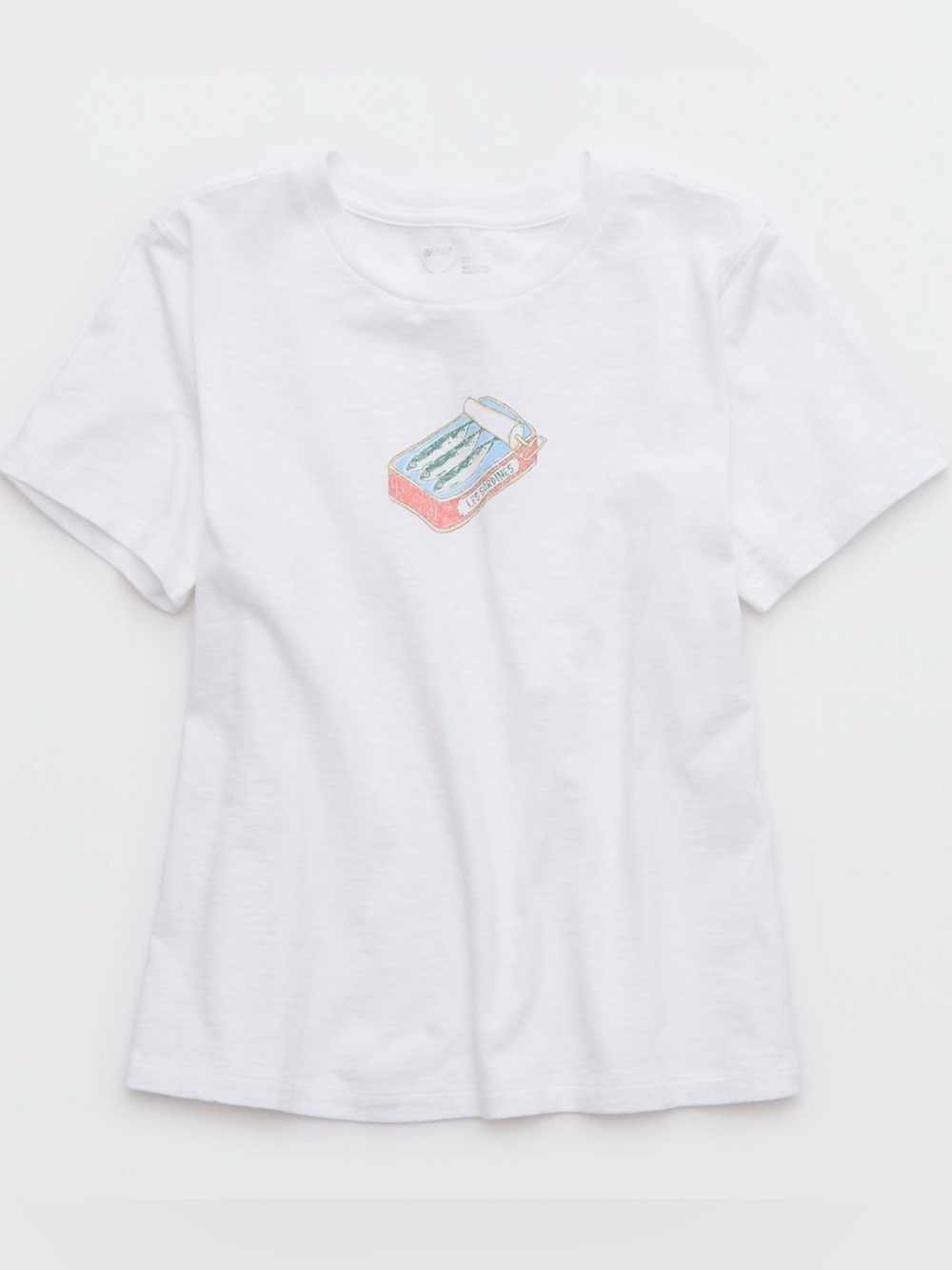 NWT - Aerie “Sardines” Vintage T-Shirt in White